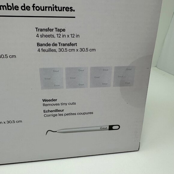 Cricut Materials Value Pack With Premium Vinyl Iron-On Transfer Tape & Weeder 12 - Picture 4 of 12